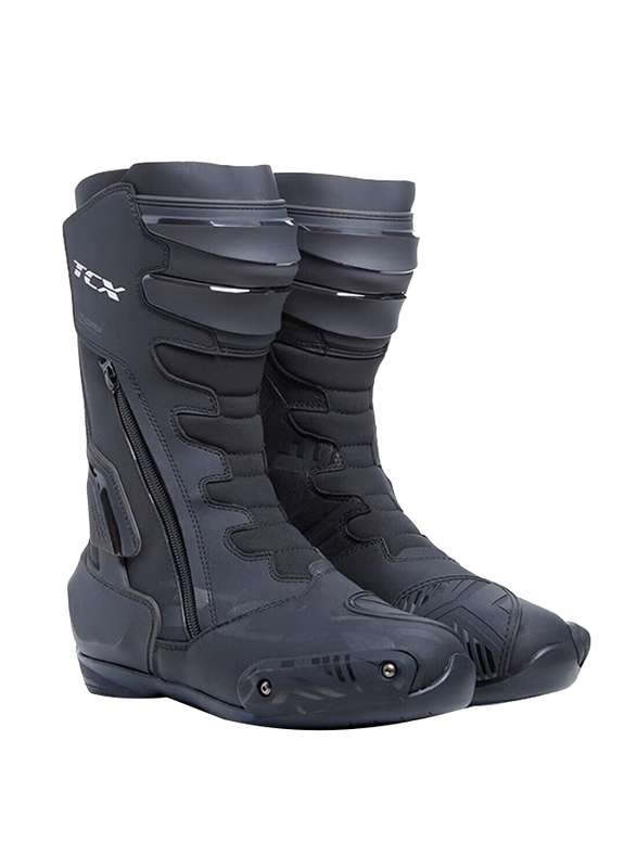 Tcx S-TR1 Waterproof Motorcycle Boots, Size 42, Black